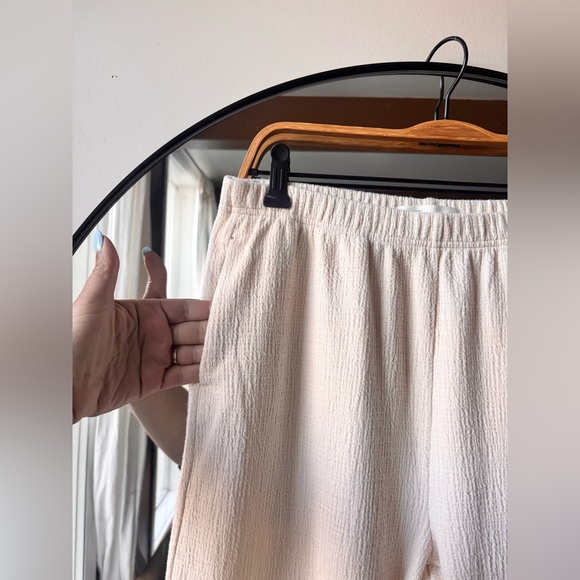 OAK + FORT | relaxed cotton gauze pant | size medium - Picture 4 of 6